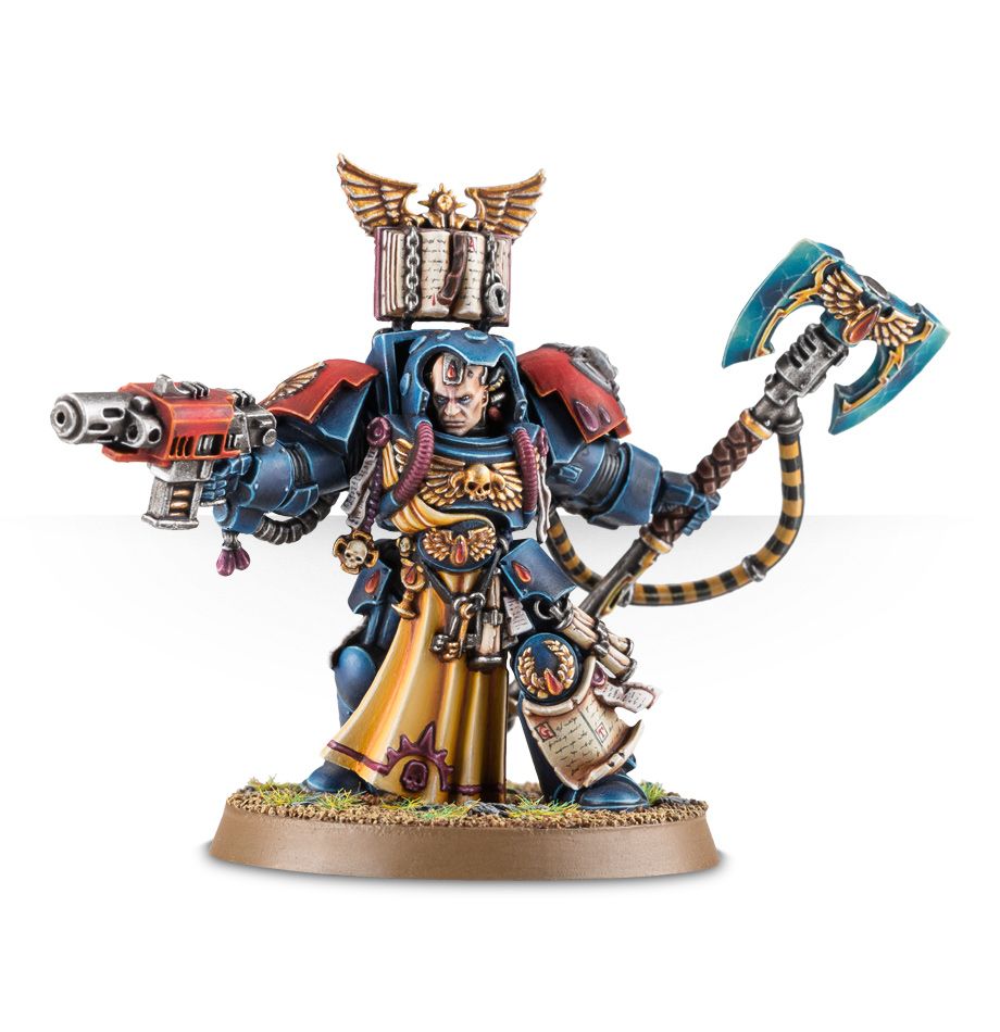 Blood Angels: Bibliotecario con Armadura de Exterminador