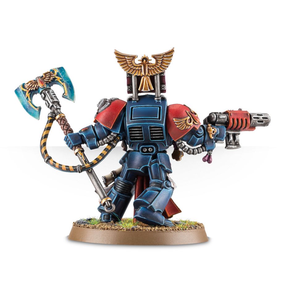 Blood Angels: Bibliotecario con Armadura de Exterminador