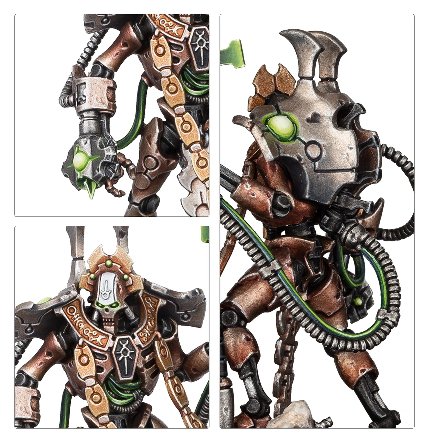 Señor Supremo Necrón - detalle del filo mortífero