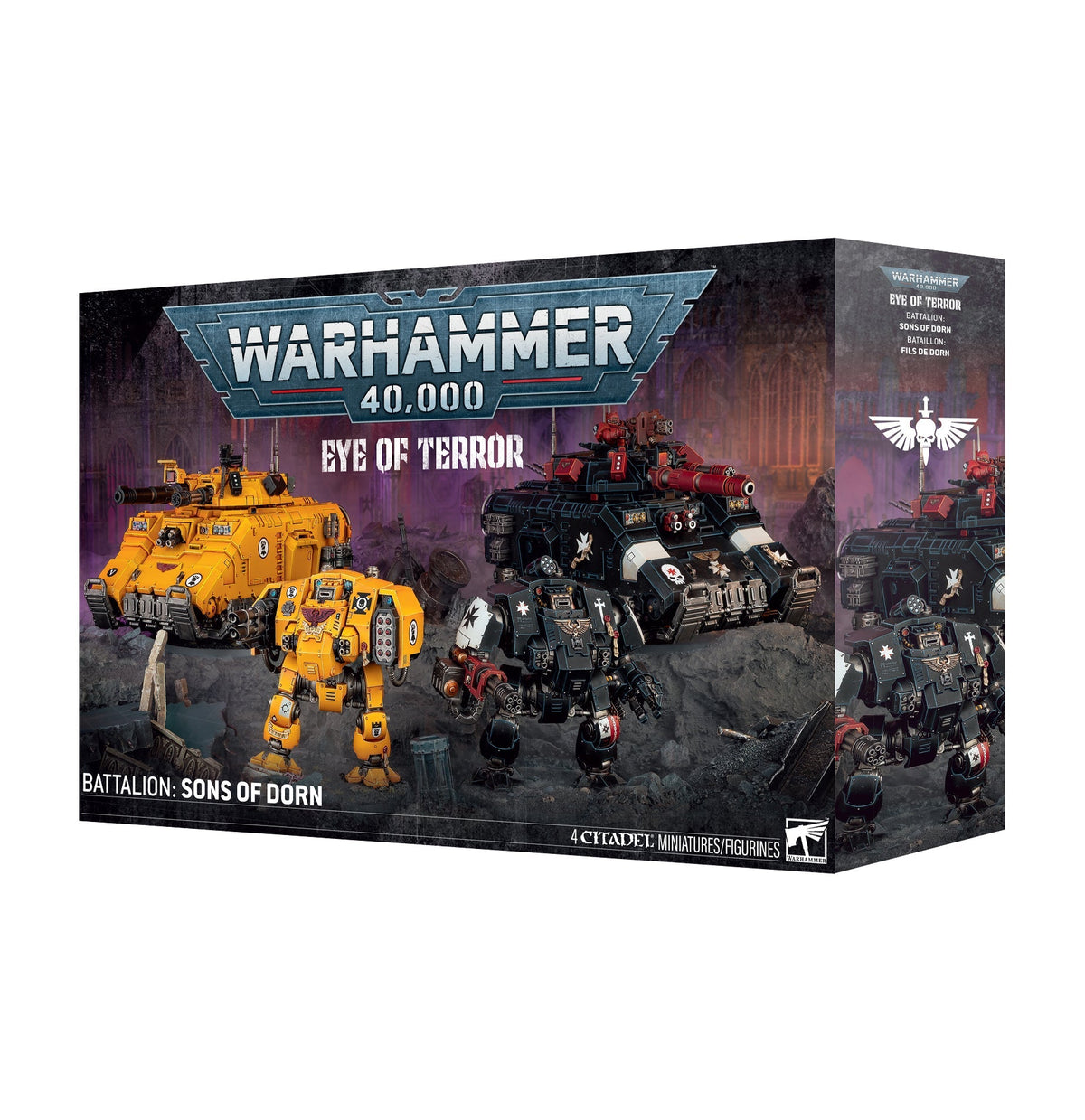 Space Marines: Hijos de Dorn — Caja de Batallón (Imperial Fists) - Games Workshop