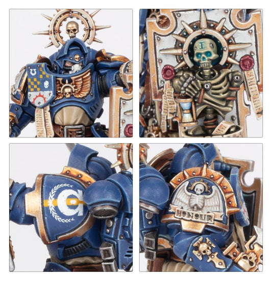Space Marines: Capitán con Escudo Reliquia