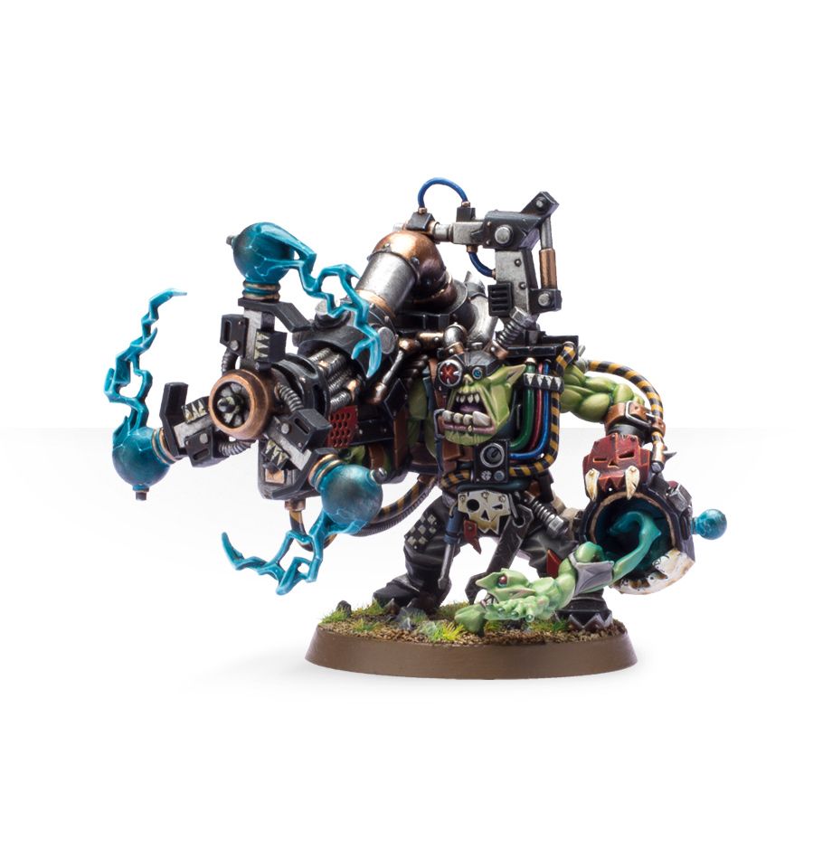Mekániko con kañón de atake shokk - Orks Warhammer 40.000