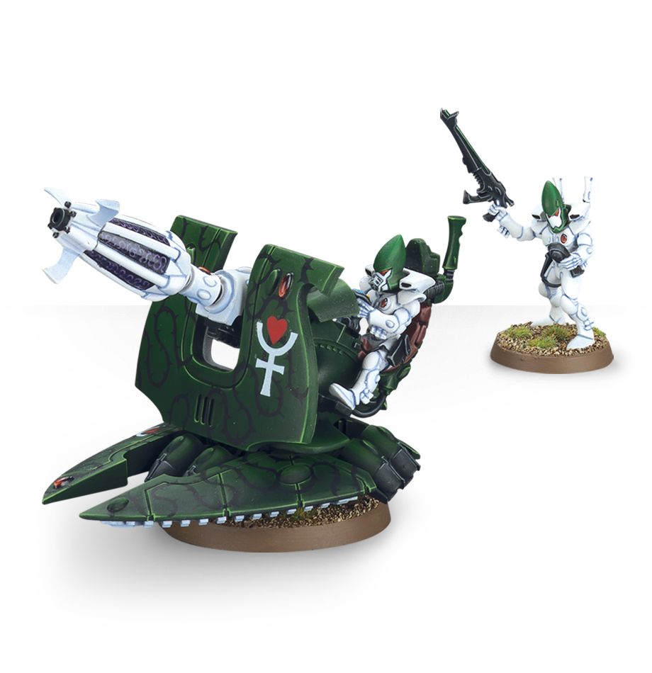 Arma de apoyo Aeldari - Ira de Vaul, Warhammer 40.000