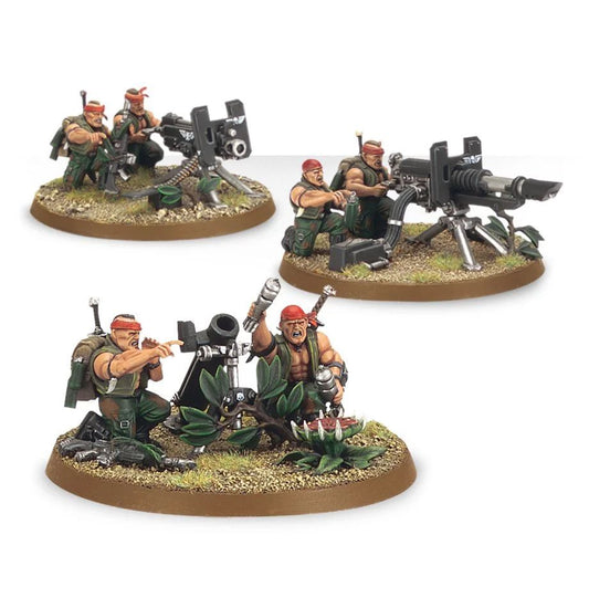 Escuadra de Armas Pesadas de Catachán - Astra Militarum Warhammer 40.000