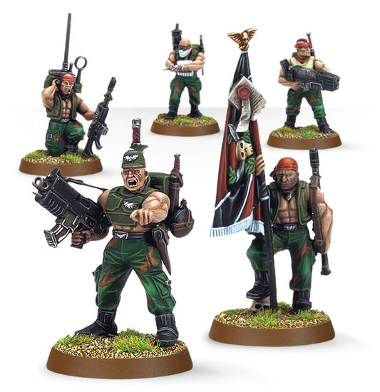 Escuadra de Mando de Catachán - Astra Militarum Warhammer 40.000