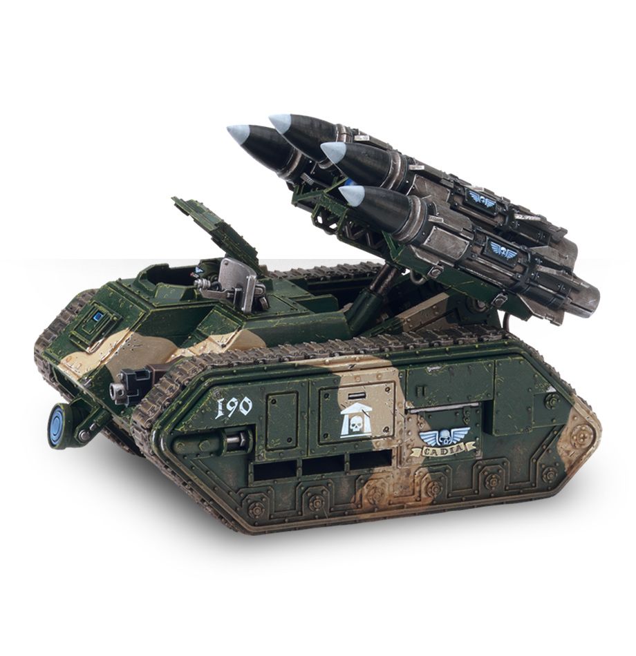 Manticore - lanzacohetes Astra Militarum Warhammer 40.000