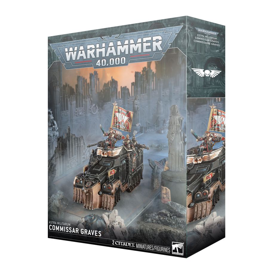ASTRA MILITARUM: COMMISSAR GRAVES - vista 2 - Games Workshop