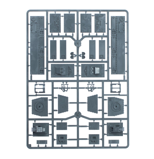 Barquillas para Baneblade - detalle de las piezas