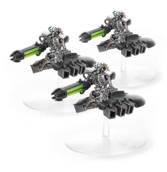Tres Destructores Lokhust con cañón gauss