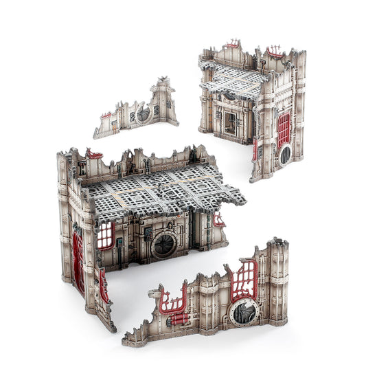 Zona de batalla: Manufactorum – Subclaustro y Depósito del templo (Sub-Cloister and Storage Fane)