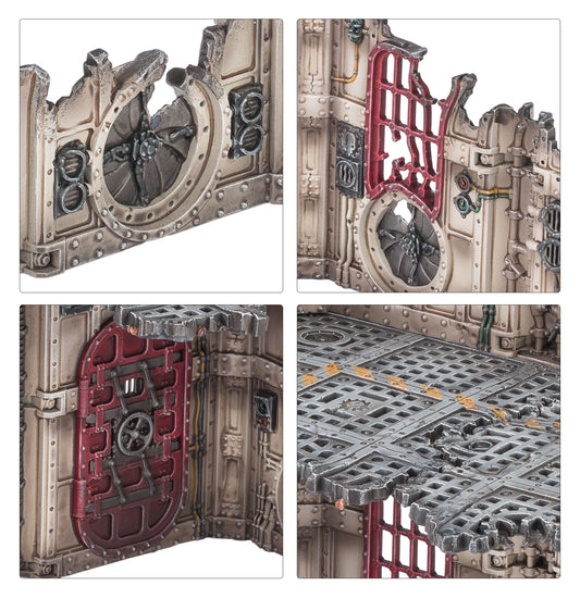 Zona de batalla: Manufactorum – Subclaustro y Depósito del templo (Sub-Cloister and Storage Fane)