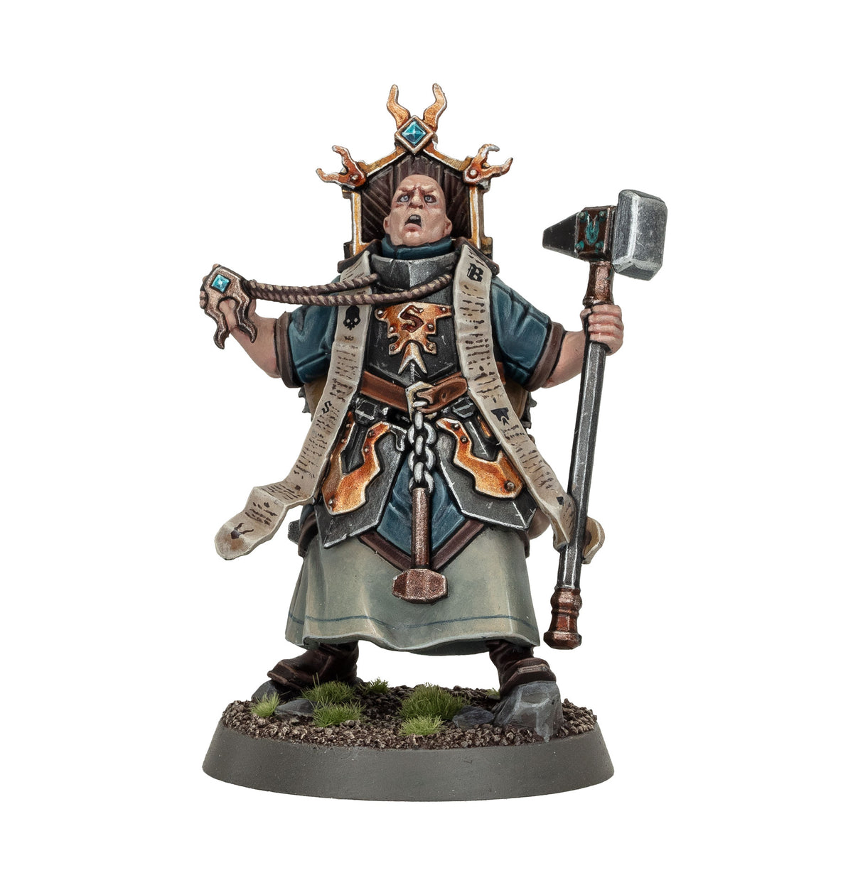 Cities of Sigmar: Sacerdote de Forja Mallus (Venta Directa)