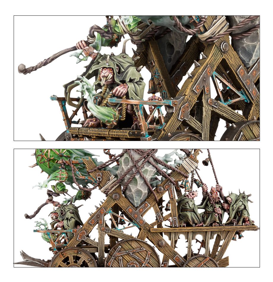 Skaven: Sacerdote de Plaga en Pebetero de Plaga (Venta Directa)