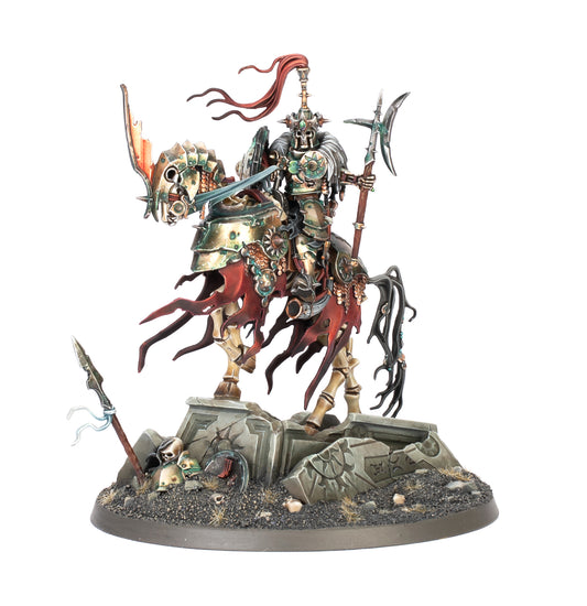 Soulblight Gravelords: Rey Tumulario en Montura Esquelética (Venta Directa)