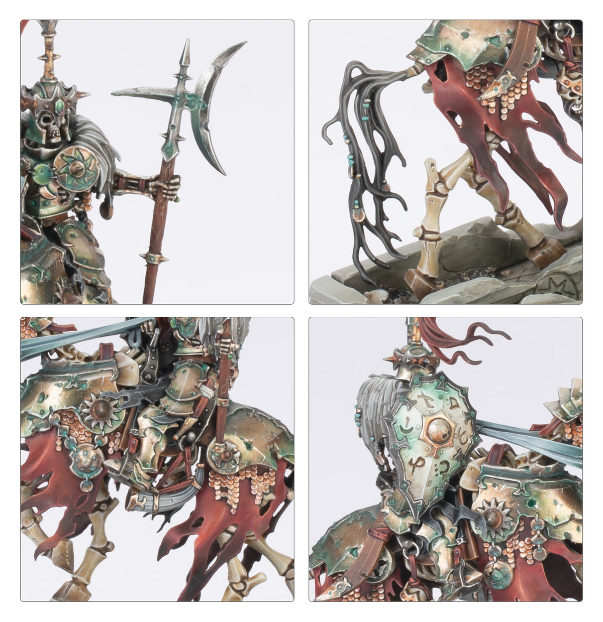 Soulblight Gravelords: Rey Tumulario en Montura Esquelética (Venta Directa)