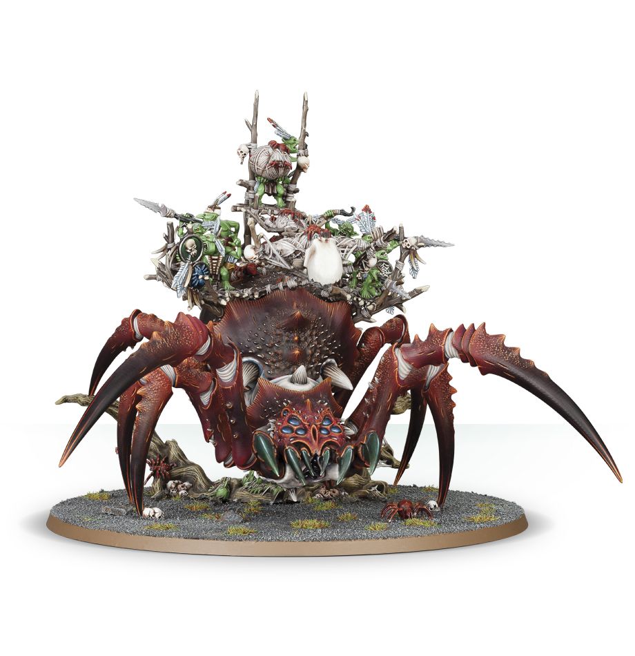 Gloomspite Gitz: Araña Aracnarok (Venta Directa)
