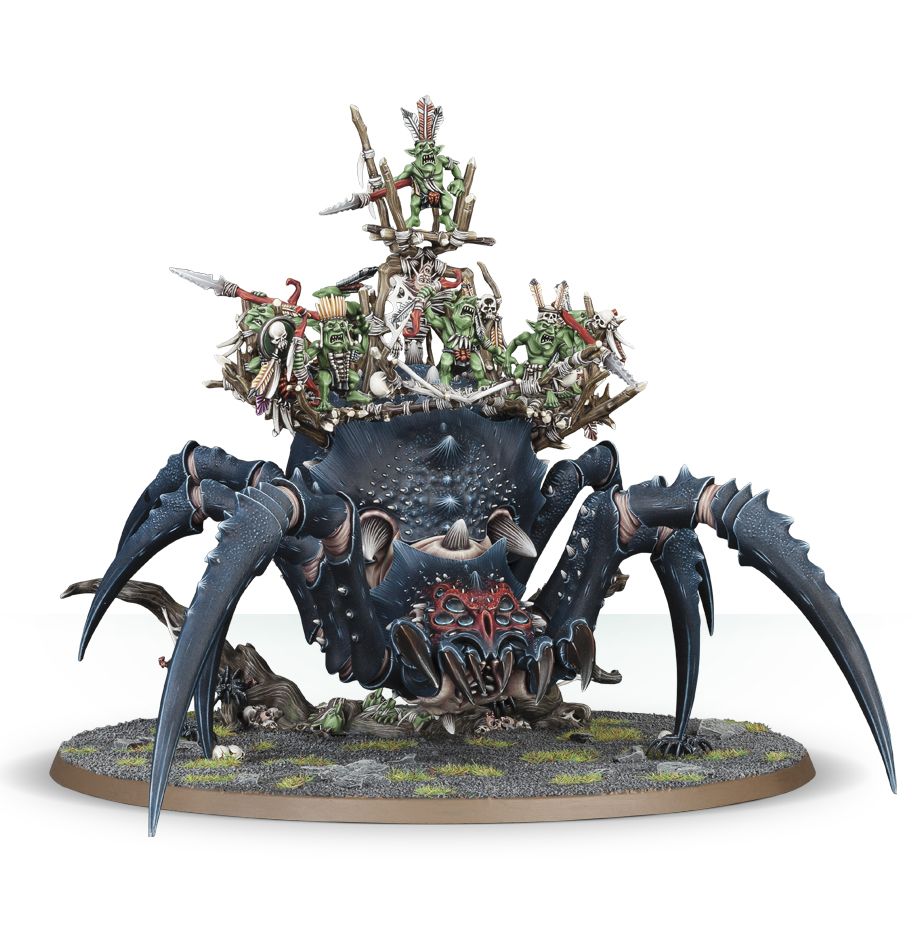 Gloomspite Gitz: Araña Aracnarok (Venta Directa)