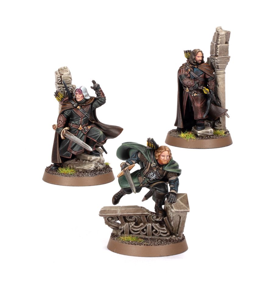Middle-earth SBG: Faramir, Madril y Damrod, montaraces de Ithilien (Venta Directa)