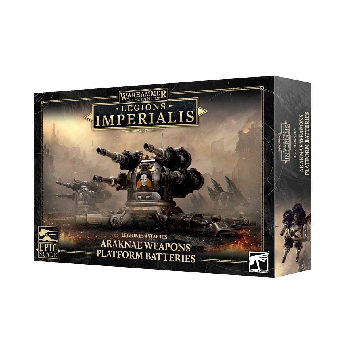 Legions Imperialis: Araknae Weapons Platform Batteries - Games Workshop