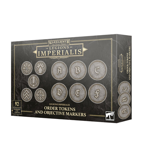 Legions Imperialis: Order Tokens and Objectives Markers - Games Workshop