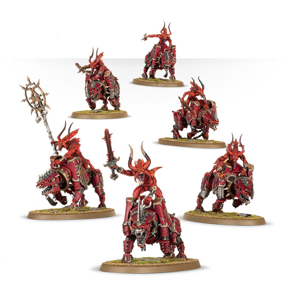 Chaos Daemons: Aplastadores (Bloodcrushers)