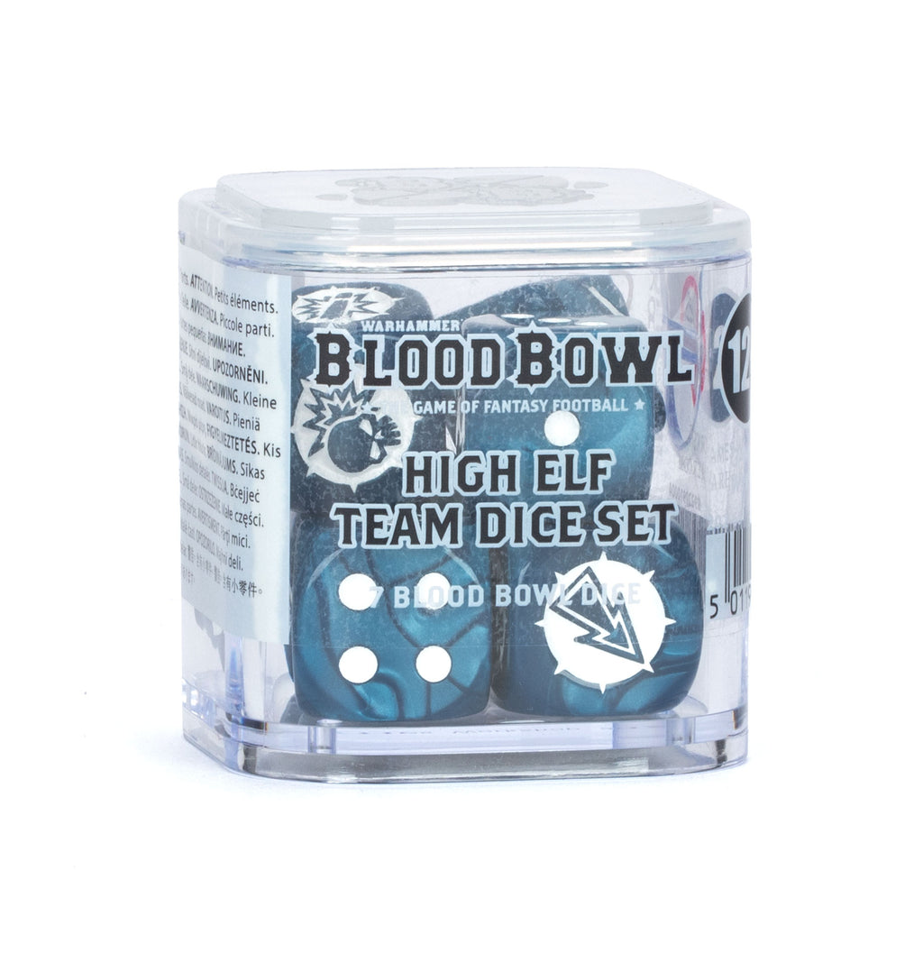 Blood Bowl: High Elf Team Dice Set - Games Workshop