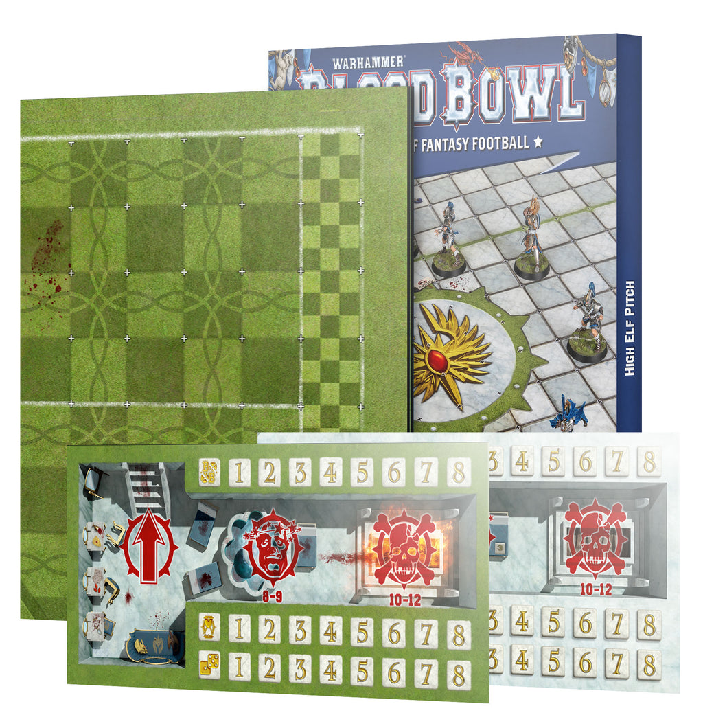 Blood Bowl: High Elf Pitch & Dugouts - Games Workshop