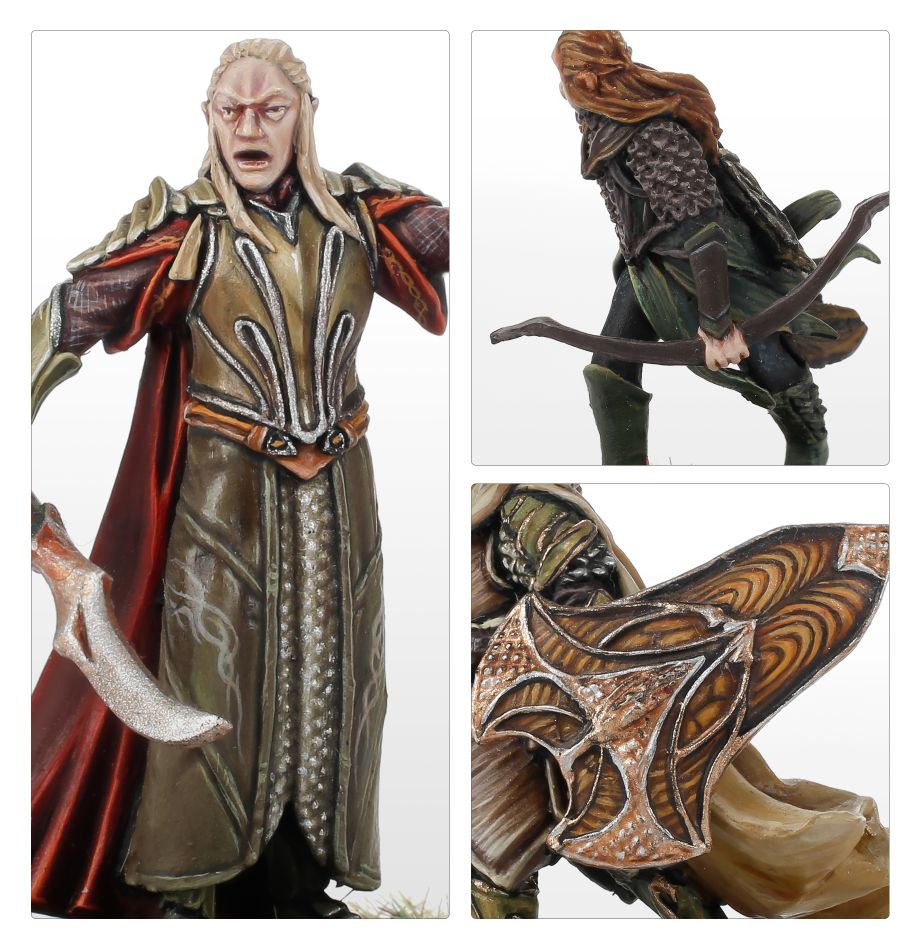 Middle-earth SBG: Mirkwood Elf Captains (Venta Directa)
