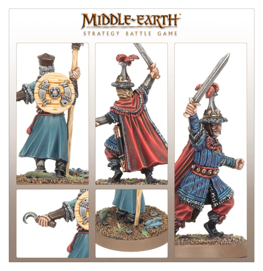 Middle-earth SBG: Lake-town Captains (Venta Directa)