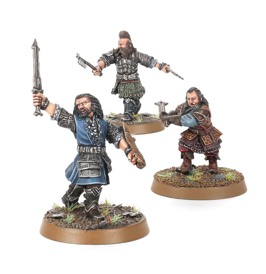 Middle-earth SBG: Young Thorin, Balin y Dwalin (Venta Directa)