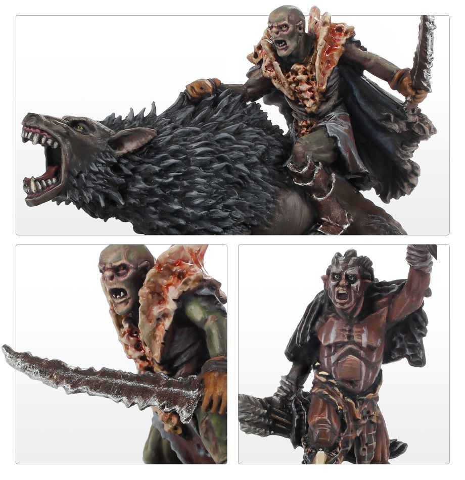 Middle-earth SBG: Narzug y Fimbul, Hunter Orc Captains (Venta Directa)