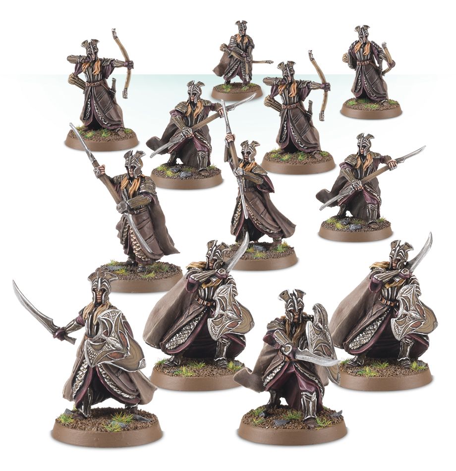 Middle-earth SBG: Mirkwood Armoured Elves Warband (Venta Directa)