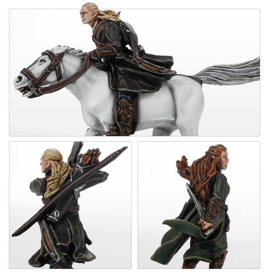 Middle-earth SBG: Legolas Greenleaf y Tauriel, Mirkwood Hunters (Venta Directa)