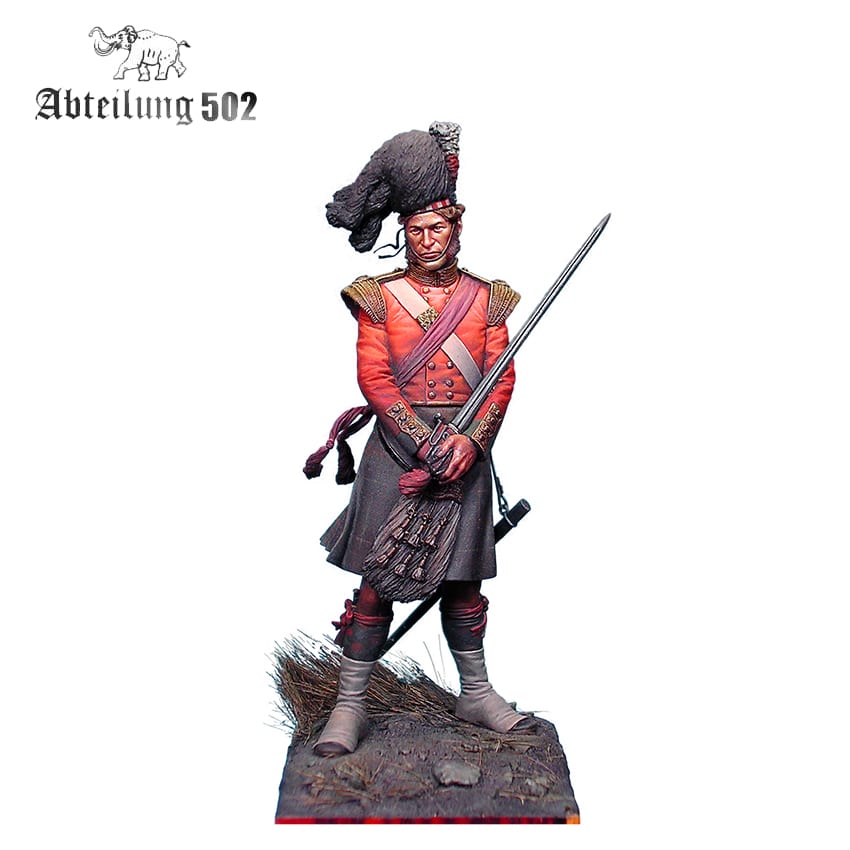 79TH CAMERON HIGHLANDERS Crimea 1854. 54mm Resin