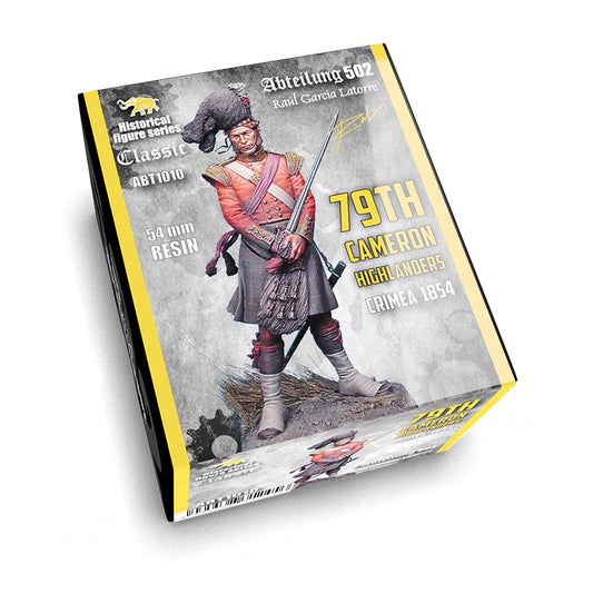 79TH CAMERON HIGHLANDERS Crimea 1854. 54mm Resin
