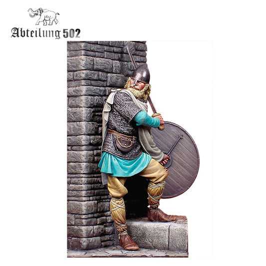 VIKING WARRIOR 9TH-10TH C. 54mm Resin