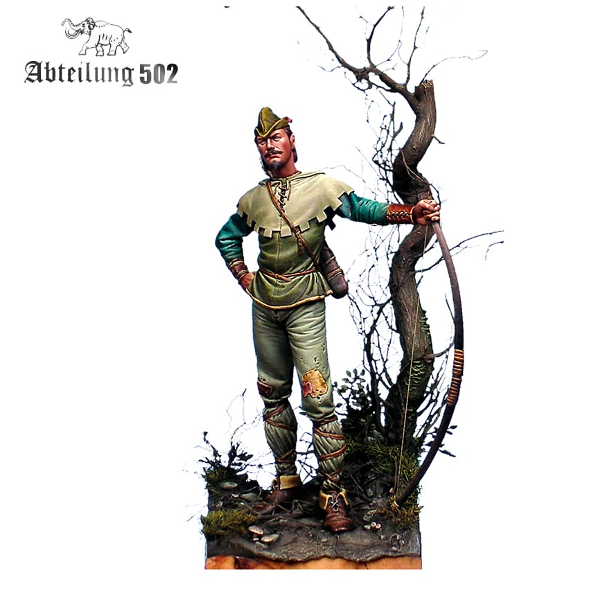 ROBIN HOOD SHERWOOD FOREST. 54mm Resin