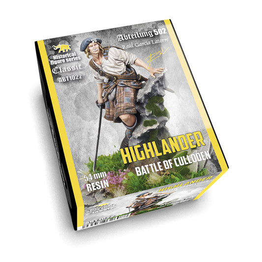 HIGHLANDER BATTLE OF CULLODEN 54mm Resin