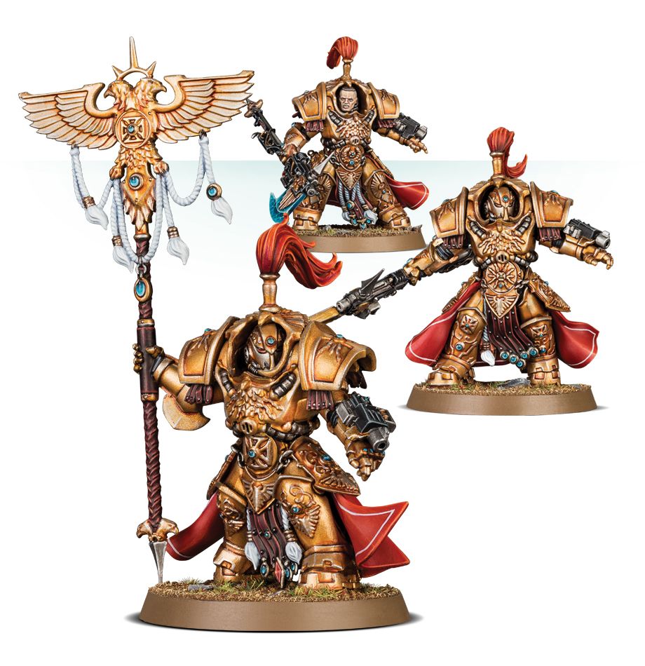 Vexilus Praetor en armadura Allarus Terminator