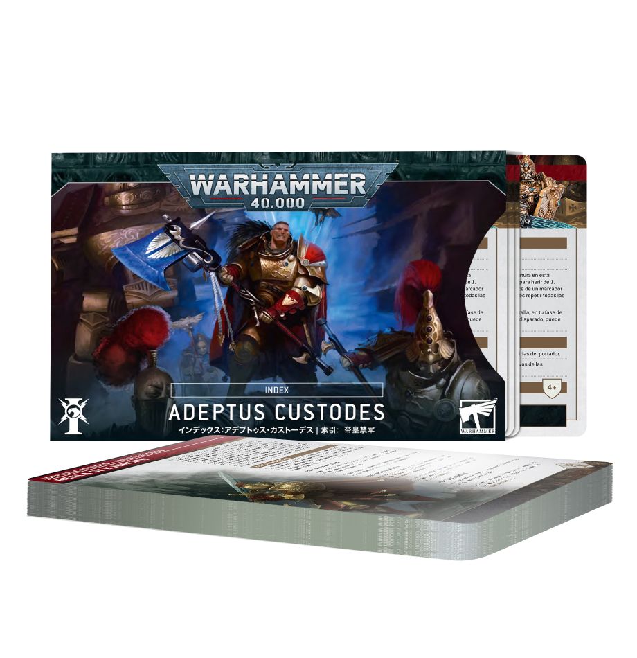 Index Adeptus Custodes - portada