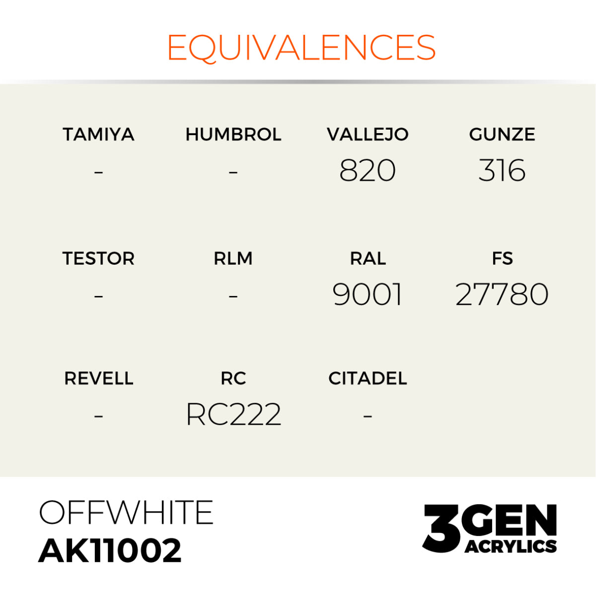 OFFWHITE – STANDARD