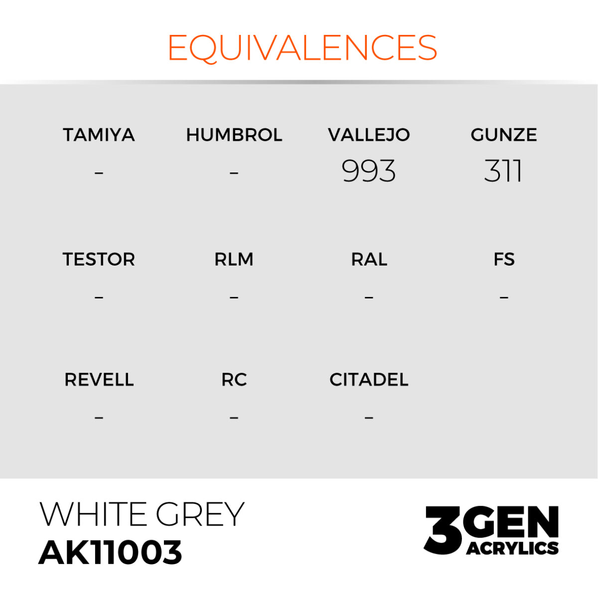 WHITE GREY – STANDARD