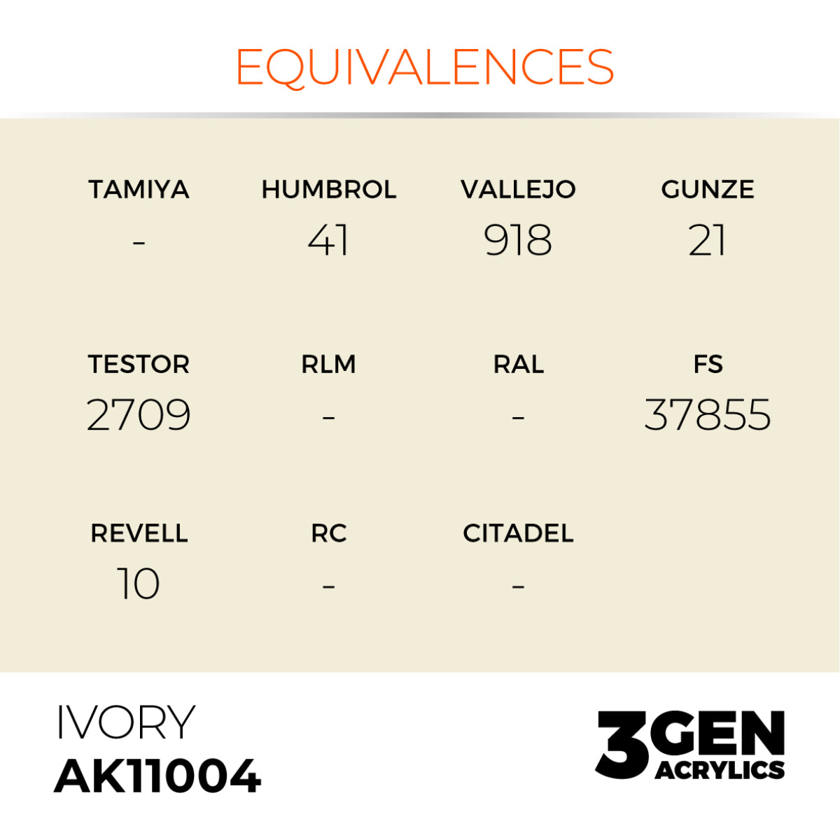 IVORY – STANDARD