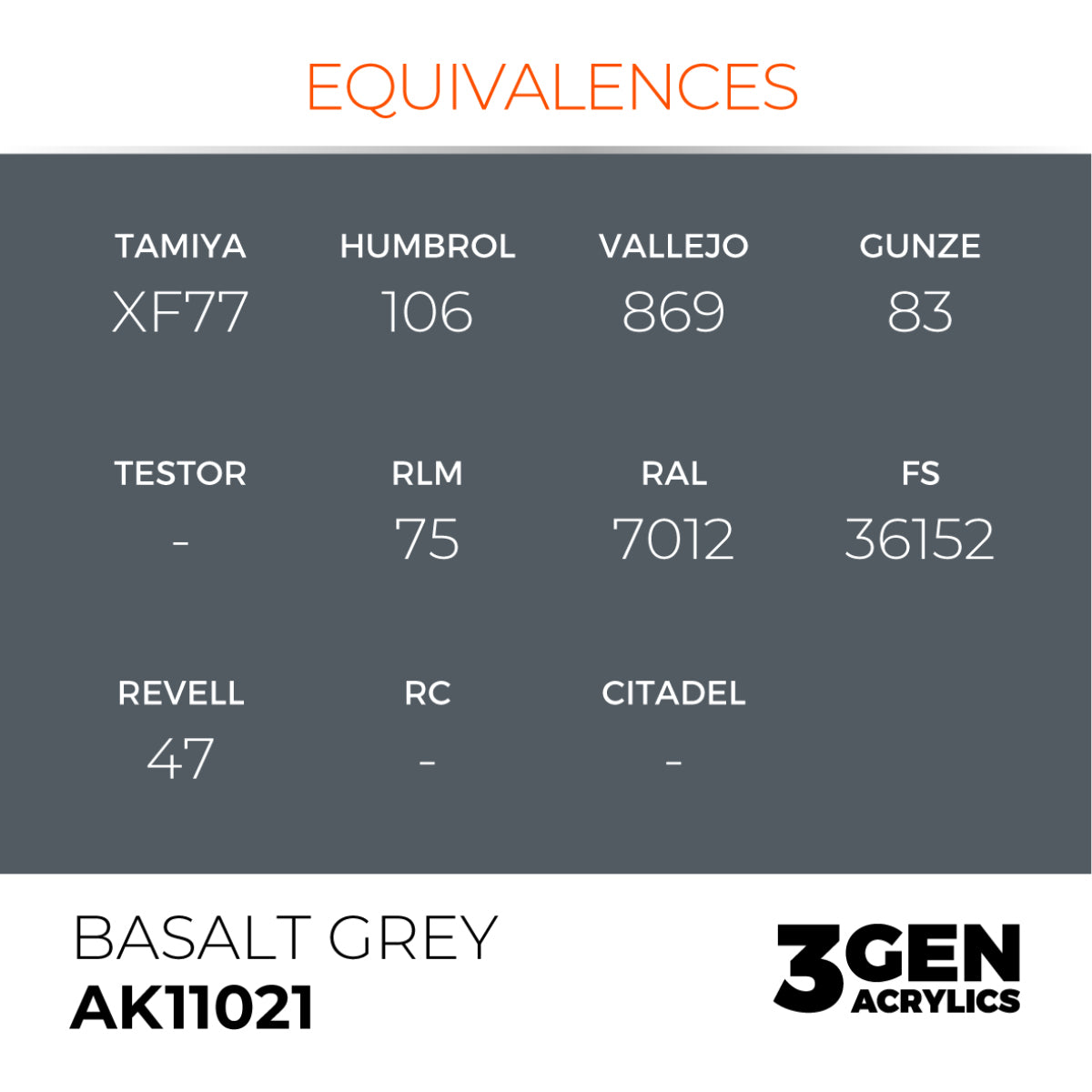 BASALT GREY – STANDARD