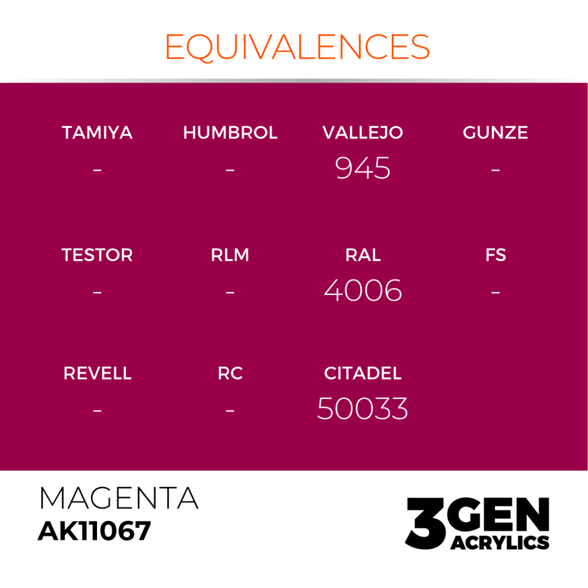 MAGENTA – STANDARD