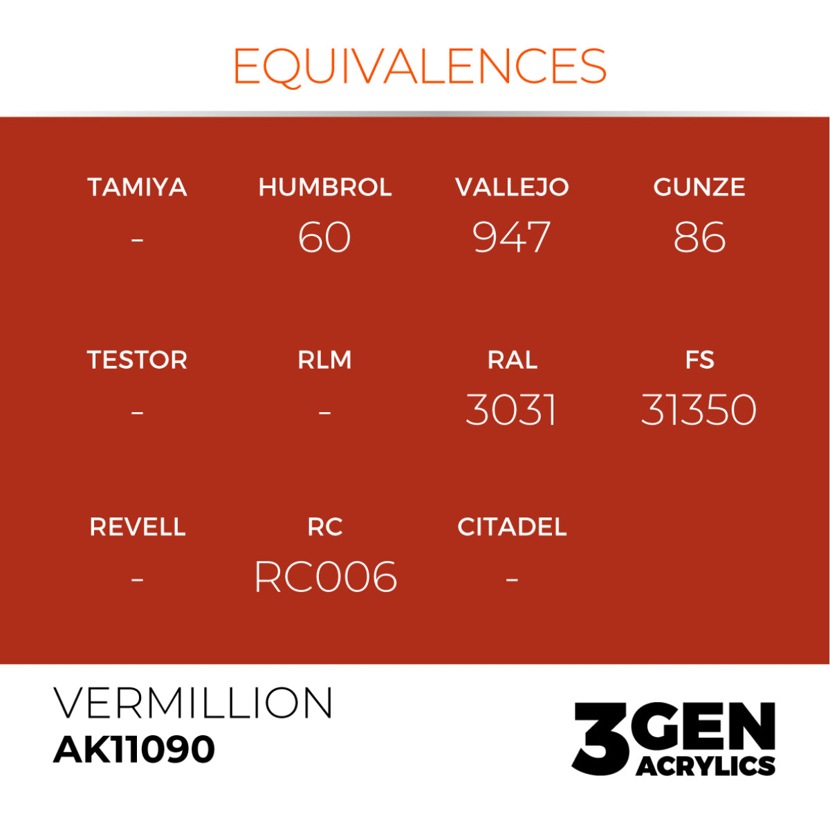 VERMILLION – STANDARD