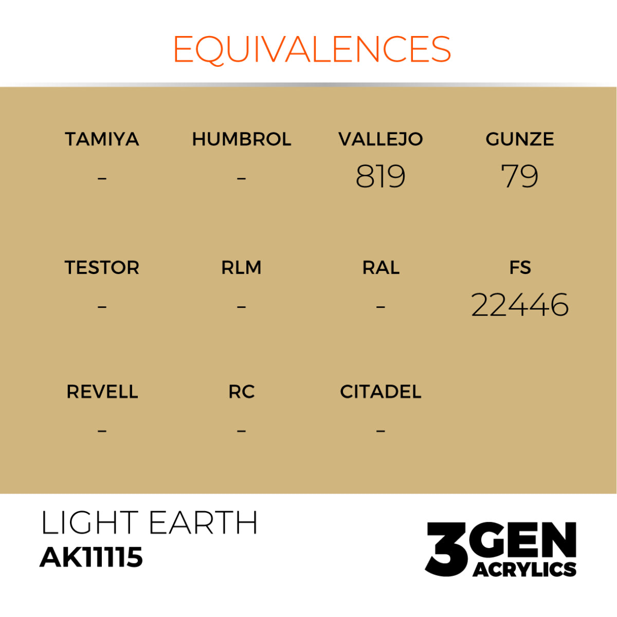LIGHT EARTH – STANDARD