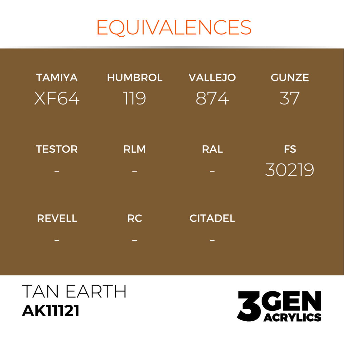 TAN EARTH – STANDARD