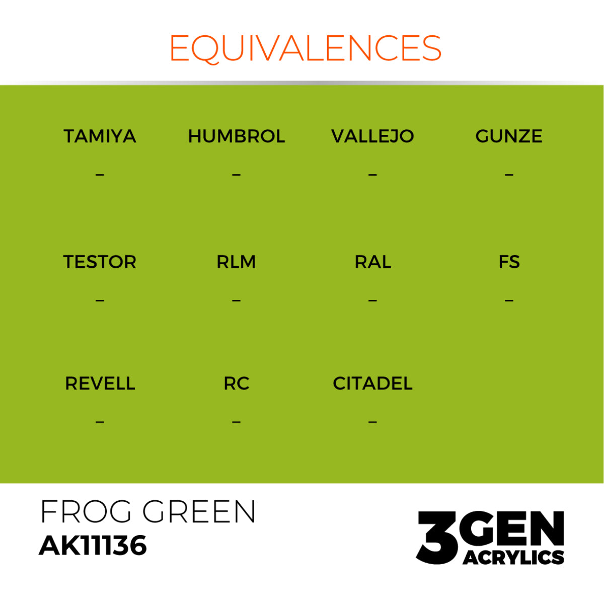 FROG GREEN – STANDARD