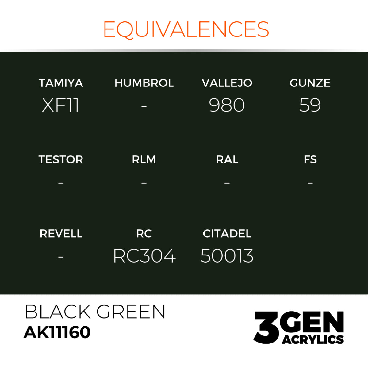 BLACK GREEN – STANDARD